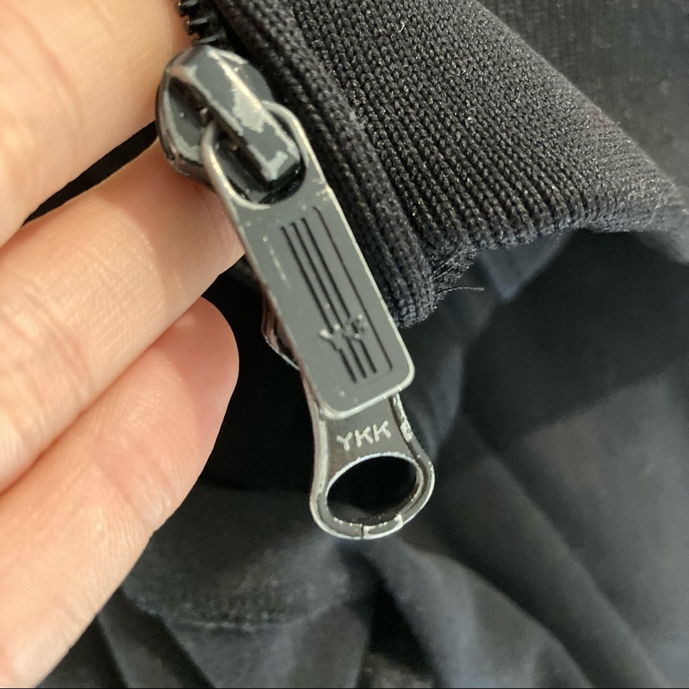 ADIDAS Y-3 YOHJI YAMOMOTO BLACK SLIM TRACK JACKET HIDDEN ZIPPERS S - Picture 7 of 7